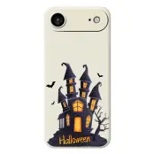 iPhone Air Mobilskal med Halloween Castle Pattern TPU - Beige