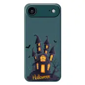 iPhone Air Mobilskal med Halloween Castle Pattern TPU - Grön
