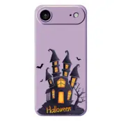 iPhone Air Mobilskal med Halloween Castle Pattern TPU - Lila