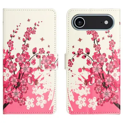iPhone Air Plånboksfodral Pattern Print - Plum Blossom