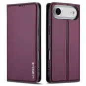 LC.IMEEKE iPhone 17 Air Plånboksfodral PU Läder - Lila