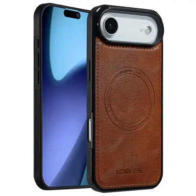 LC.IMEEKE iPhone Air Fodral KonstLäder - Brun