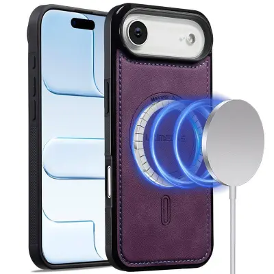 LC.IMEEKE L6 iPhone Air Fodral KonstLäder - Lila