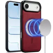 LC.IMEEKE L6 iPhone Air Fodral KonstLäder - Röd