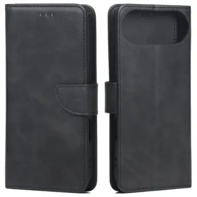 Marv iPhone Air Plånboksfodral Läder - Svart
