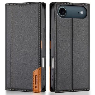 N.BEKUS iPhone Air Plånboksfodral RFID Blocking P3 - Svart