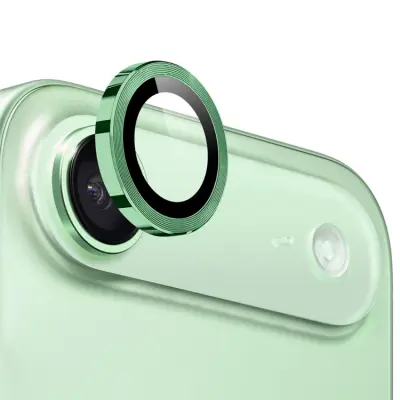 Northjo iPhone Air Härdat Glas Kameraskydd - Grön