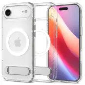Spigen Mobilskal till iPhone Air Magsafe Kickstand Ultra Hybrid - Vit/Clear