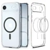 Spigen Mobilskal för Apple iPhone Air MagSafe Ultra Hybrid - Clear Graphite