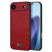 SULADA Mobilskal till iPhone Air PU-läder+TPU+PC - Röd