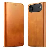 SUTENI iPhone Air Plånboksfodral Konstläder - Khaki