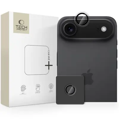 Tech-Protect iPhone Air Kameralinsskydd Härdat Glas Fit Plus
