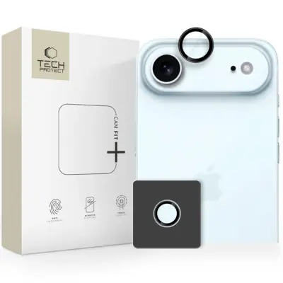 Tech-Protect iPhone Air Kameralinsskydd Härdat Glas Fit Plus