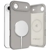 Tech-Protect iPhone Air Mobilskal Magsafe Silikon - Stone Grå