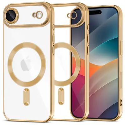 Tech-Protect Mobilskal till iPhone Air Magsafe Flex - Shiny Guld