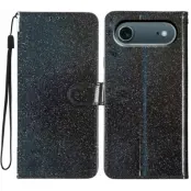 Trolsk Plånboksfodral Glitter Elegant (iPhone Air) - Svart