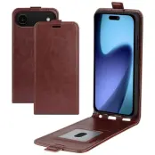 Trolsk Plånboksfodral Vertikalt (iPhone Air) - Brun