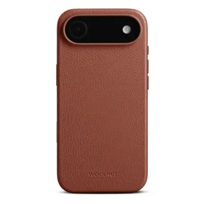 Woolnut Leather Case (iPhone Air) - Svart