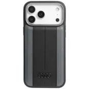 Audi iPhone 17 Pro Max Mobilskal MagSafe Syntetiskt Läder A6 - Svart