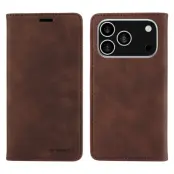 BETOPNICE iPhone 17 Pro Max Plånboksfodral Konstläder - Brun