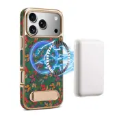 DENIOR iPhone 17 Pro Max Mobilskal MagSafe A25+4 - Grön