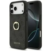 Guess Mobilskal till iPhone 17 Pro Max Ringställ - Svart