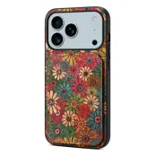 iPhone 17 Pro Max Mobilskal Korthållare Blommor - Vår / Grön