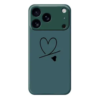 iPhone 17 Pro Max Mobilskal Love Pattern Printing Straight