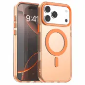 iPhone 17 Pro Max Mobilskal MagSafe Anti Drop Hybrid - Orange