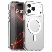 iPhone 17 Pro Max Mobilskal MagSafe Anti Drop Hybrid - Vit
