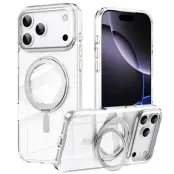 iPhone 17 Pro Max Mobilskal MagSafe Kickstand Matte - Silver