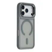 iPhone 17 Pro Max Mobilskal MagSafe Lins Kickstand - Titangrå