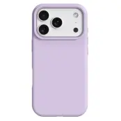 iPhone 17 Pro Max Mobilskal MagSafe Liquid Silikon+PC - Ljuslila