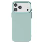 iPhone 17 Pro Max Mobilskal MagSafe Med Metallbåge - Grön