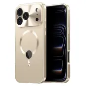 iPhone 17 Pro Max Mobilskal MagSafe med Skärmskydd - Guld