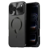 iPhone 17 Pro Max Mobilskal MagSafe med Skärmskydd - Svart