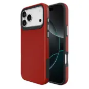 iPhone 17 Pro Max Mobilskal MagSafe Protective TPU+PC - Röd
