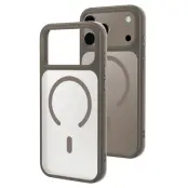 iPhone 17 Pro Max Mobilskal MagSafe Skin-Feel Rubberized - Grå