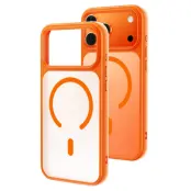 iPhone 17 Pro Max Mobilskal MagSafe Skin-Feel Rubberized - Orange
