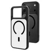 iPhone 17 Pro Max Mobilskal MagSafe Skin-Feel Rubberized - Svart