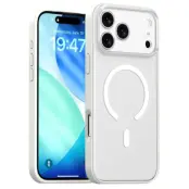 iPhone 17 Pro Max Mobilskal MagSafe Skin Feel - Vit