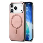 Mobilskal till iPhone 17 Pro Max MagSafe Skin-touch - Rosa
