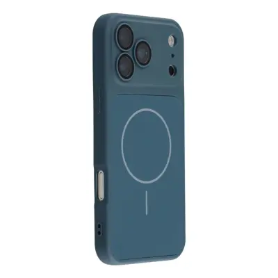 iPhone 17 Pro Max Mobilskal MagSafe TPU + PC Skin Touch - Blå