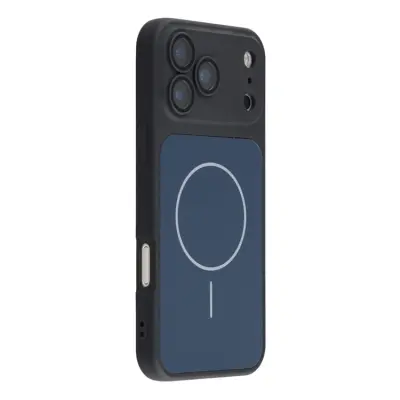 iPhone 17 Pro Max Mobilskal MagSafe TPU + PC Skin Touch - Svart