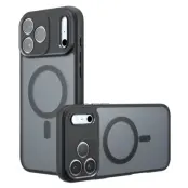 iPhone 17 Pro Max Mobilskal MagSafe TPU+PC Matte - Svart