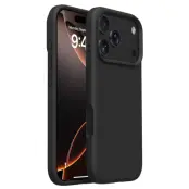 iPhone 17 Pro Max Mobilskal Silikon Microfiber Lining Liquid