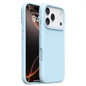 iPhone 17 Pro Max Mobilskal Silikon Microfiber Lining Liquid