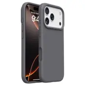 iPhone 17 Pro Max Mobilskal Silikon Microfiber Lining Liquid