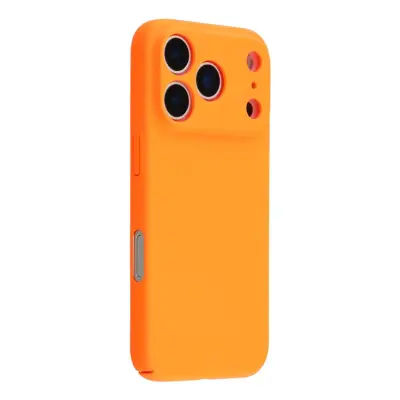 Mobilskal till iPhone 17 Pro Max Skin-Touch Rubberized - Orange