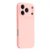 iPhone 17 Pro Max Mobilskal Skin-Touch Rubberized - Rosa